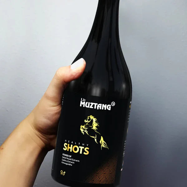 Liv Muztang Healthy Shots | Stamina Tonic | Women & Man Power Syrup | Stamina Booster Syrup | Boost Dopamine Level | Increase Testosterone and Estrogen Production