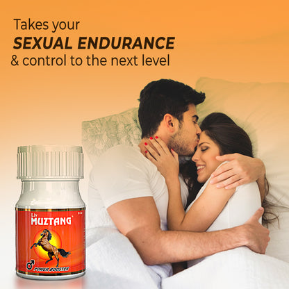 Liv Muztang Power Booster Capsule, Increase Stamina, Power & Endurance, Increase Confidence and Intimacy, Increase Libido