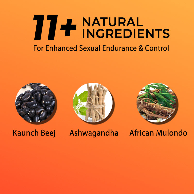 Liv Muztang Power Booster Capsule, Increase Stamina, Power & Endurance, Increase Confidence and Intimacy, Increase Libido